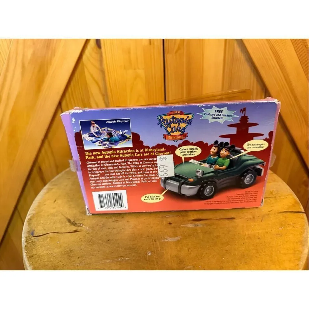 2000 Disneyland Disney Chevron Autopia Cards 